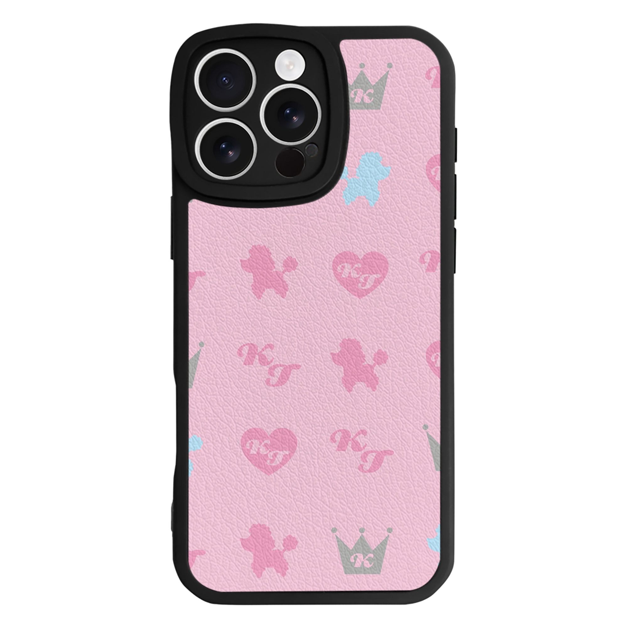 （画像用） Hello Kitty ハローキティ 【iPhone 16シリーズ対応】シリコンスマホケース（レザー調） 材質：シリコン